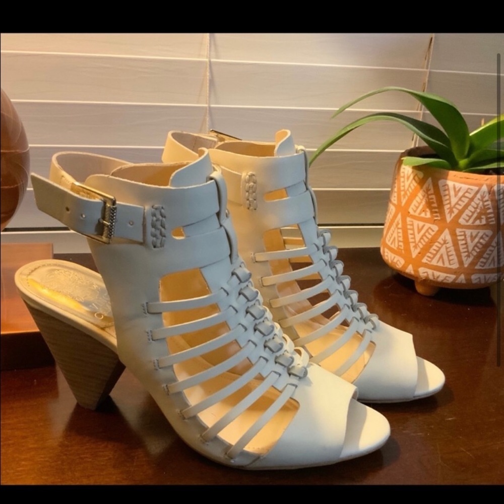 White Vince Camuto Heels
